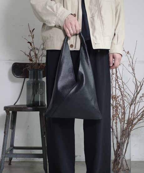 MARLON FIRENZE Calf Leather Medium GISELLE -Nero