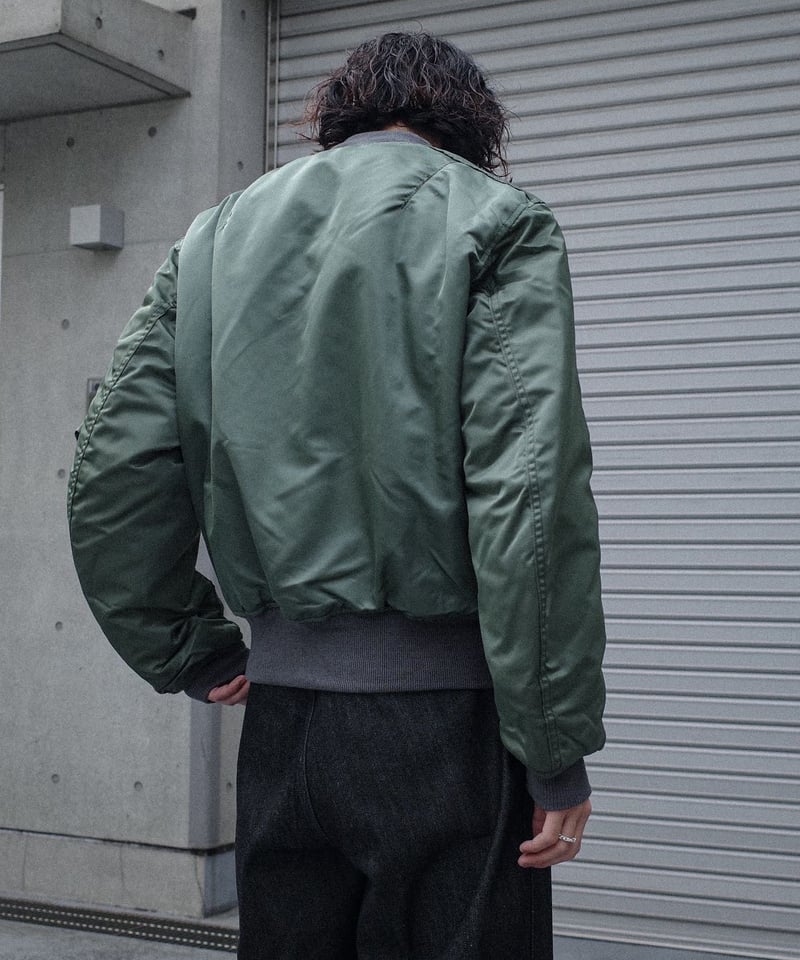 DEADSTOCK GREENBRIER MA-1 FLIGHT JACKET | DAMAG