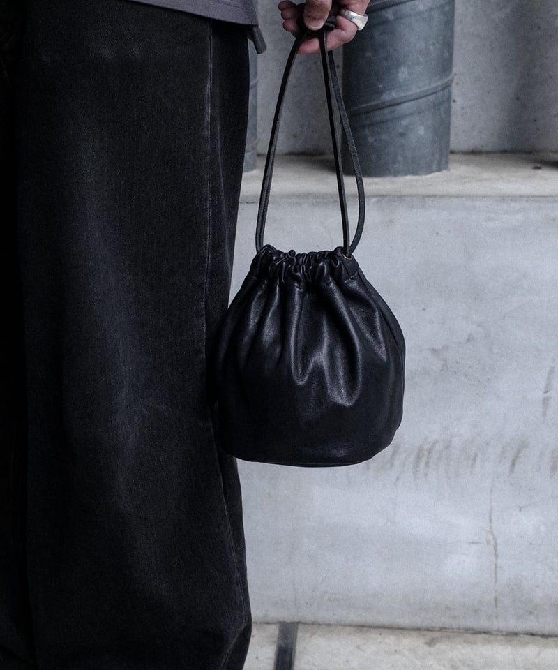 Made in ASAKUSA” LEATHER PERSONAL EFFECT POUCH