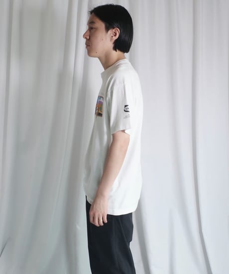 Various White Design Tee -26