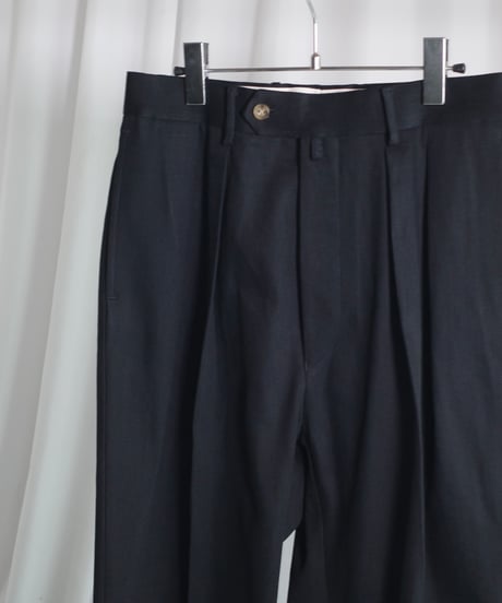 NEAT 11.5oz Natural Slub Denim Wide -Black
