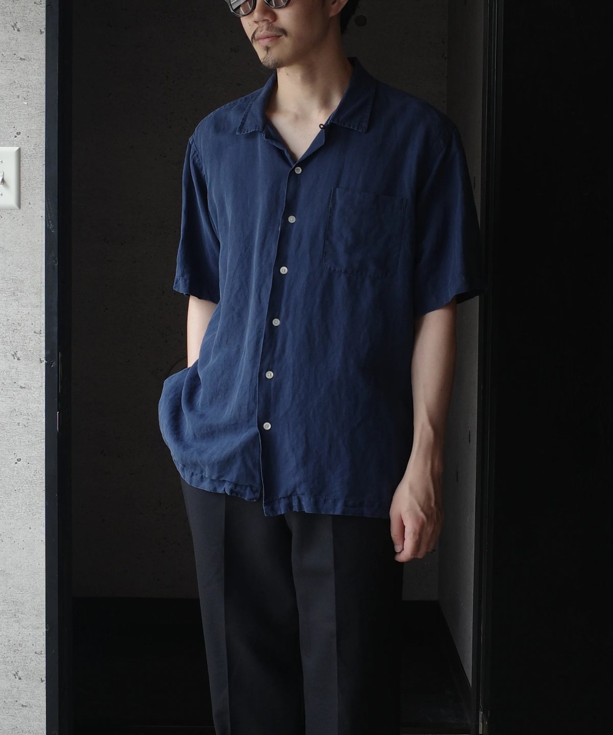 r*y様 デッドストック POLO Ralph Lauren ISLE 開襟シャ Ralph Lauren S/S Open Collar Shirts #3 | DAMAGE