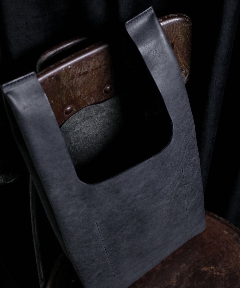 Made in ASAKUSA” LEATHER CONVENI BUKURO Made in ASAKUSA” LEATHER CONVENI BUKURO -BLACK