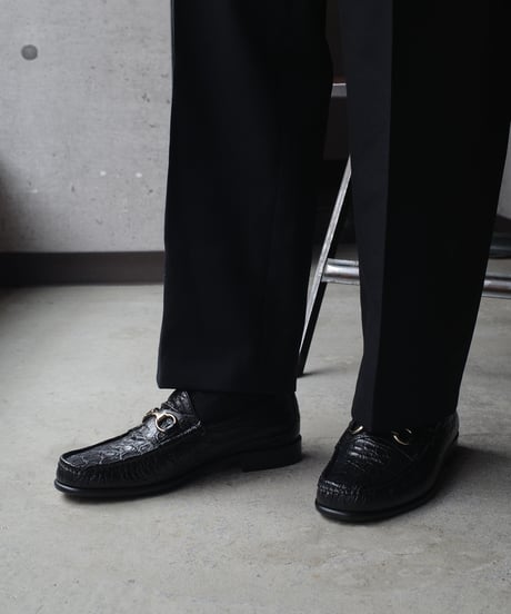 D.Lepori Bit Loafer -Crocodile