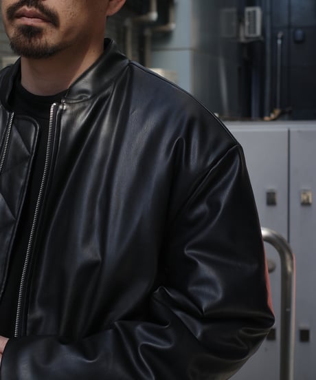 UK Label ASOS Design Leather Jacket -2
