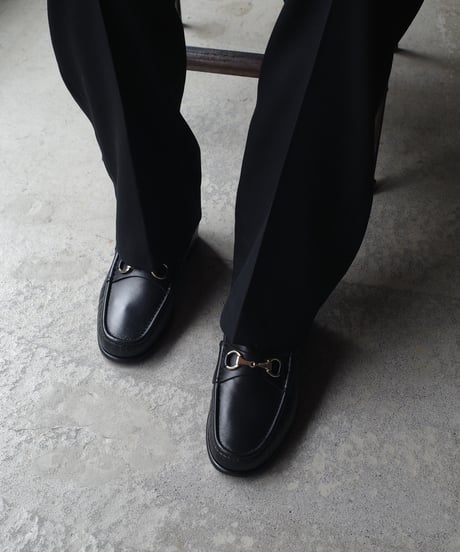 D.Lepori Bit Loafer -Black Smooth