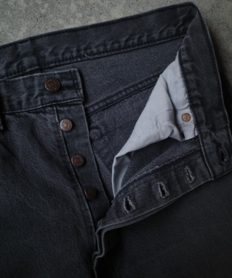 94's Levi's 501 Black Denim Pants #3 Made in US