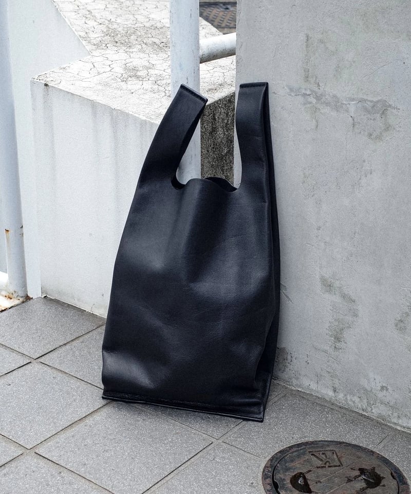 Made in ASAKUSA” LEATHER CONVENI BUKURO Made in ASAKUSA” LEATHER CONVENI BUKURO -BLACK