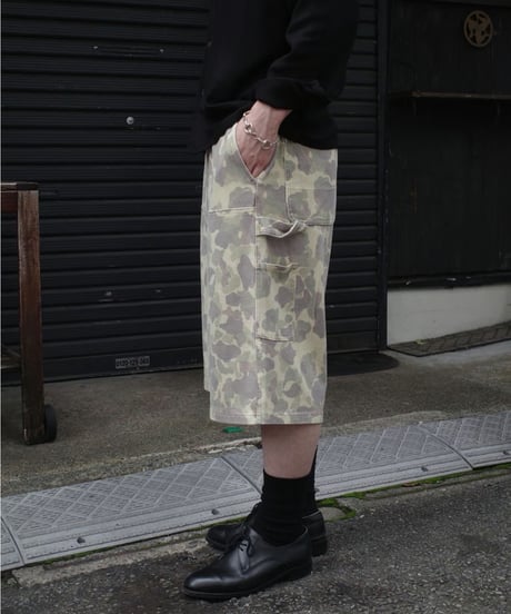 SEABEES Double Knee Camo Easy Shorts