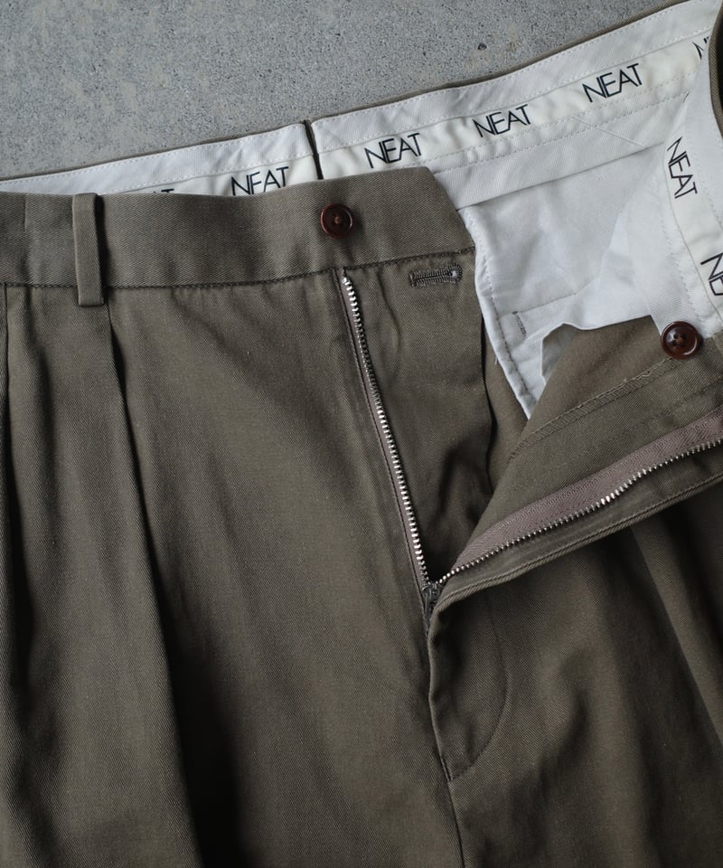 NEAT Chino -Fade Brown | DAMAGEDONE 2nd