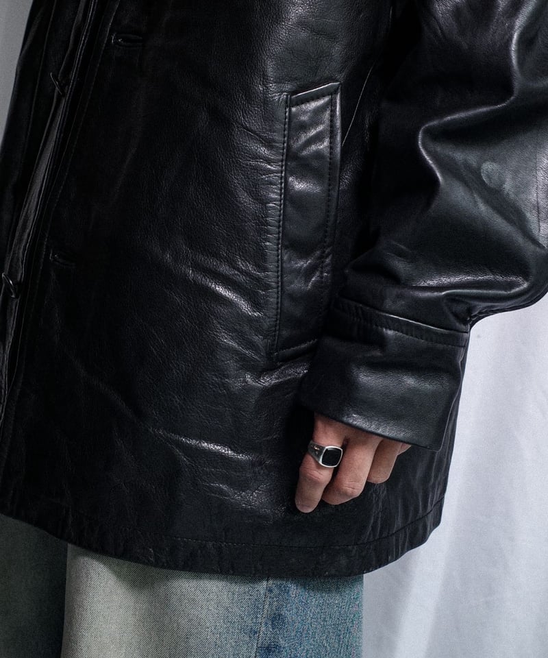 Old GAP Leather Jacket - 3 | DAMAGEDONE 2nd