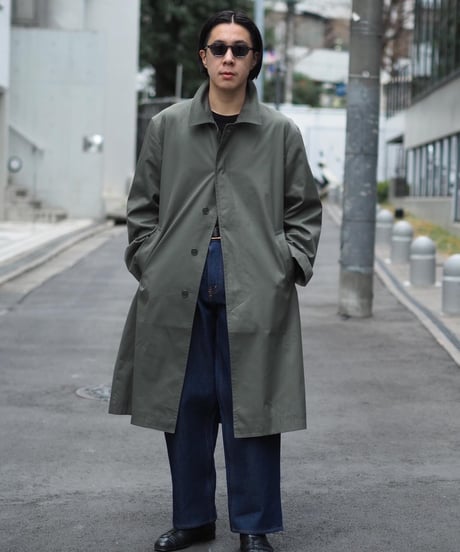 90-00s Deadstock French Military Balmacaan Coat