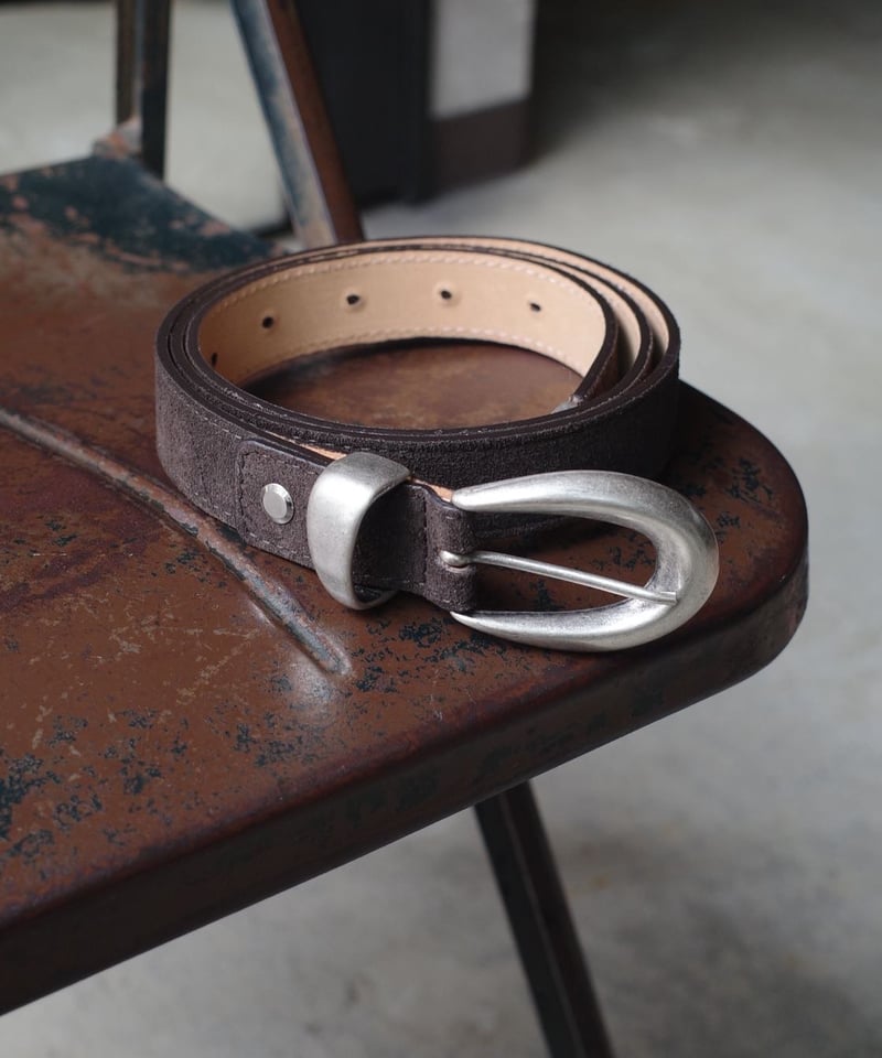 MARLON FIRENZE Suede Leather Belt | DAMAGEDONE 2nd