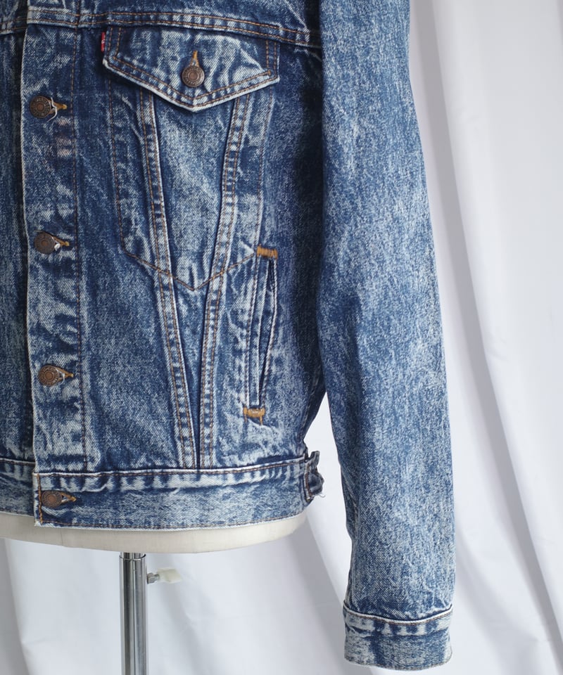 90's Levi's 57514-1109 Chemical Wash Denim Jack
