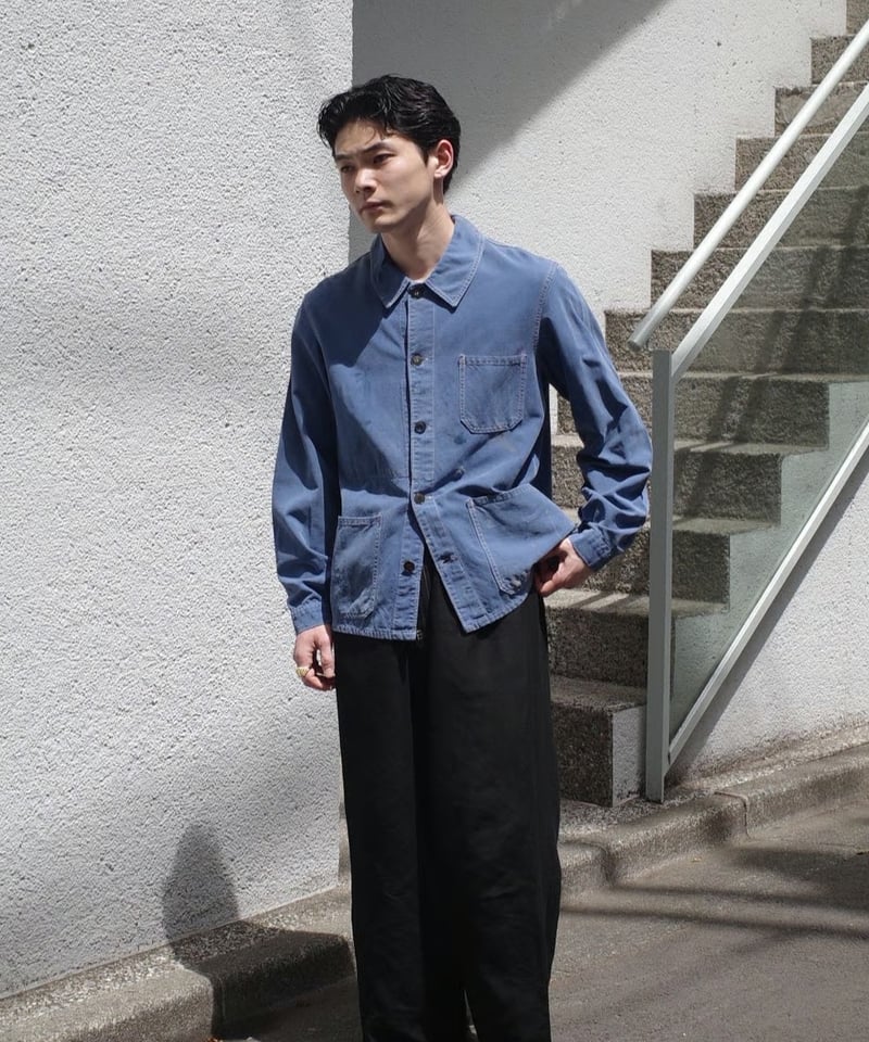 60's L' Ascenseur French Work Jacket | DAMAGEDO