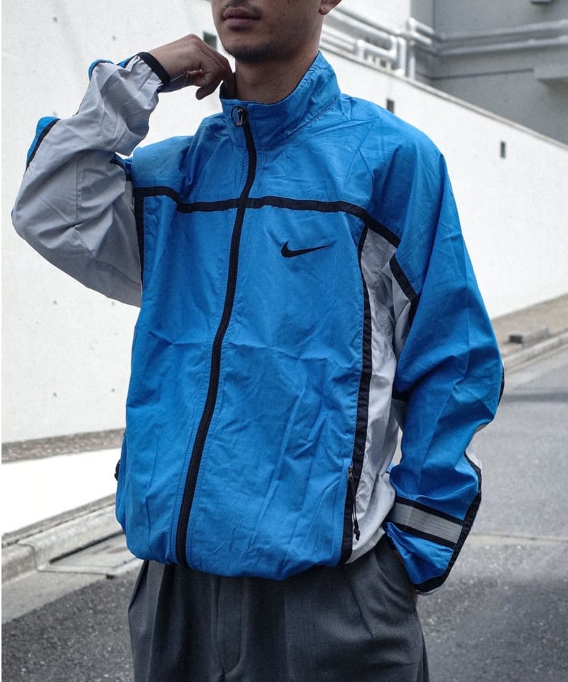 Deadstock Nike Teflon Jacket SAX/WHITE | DAMAGE