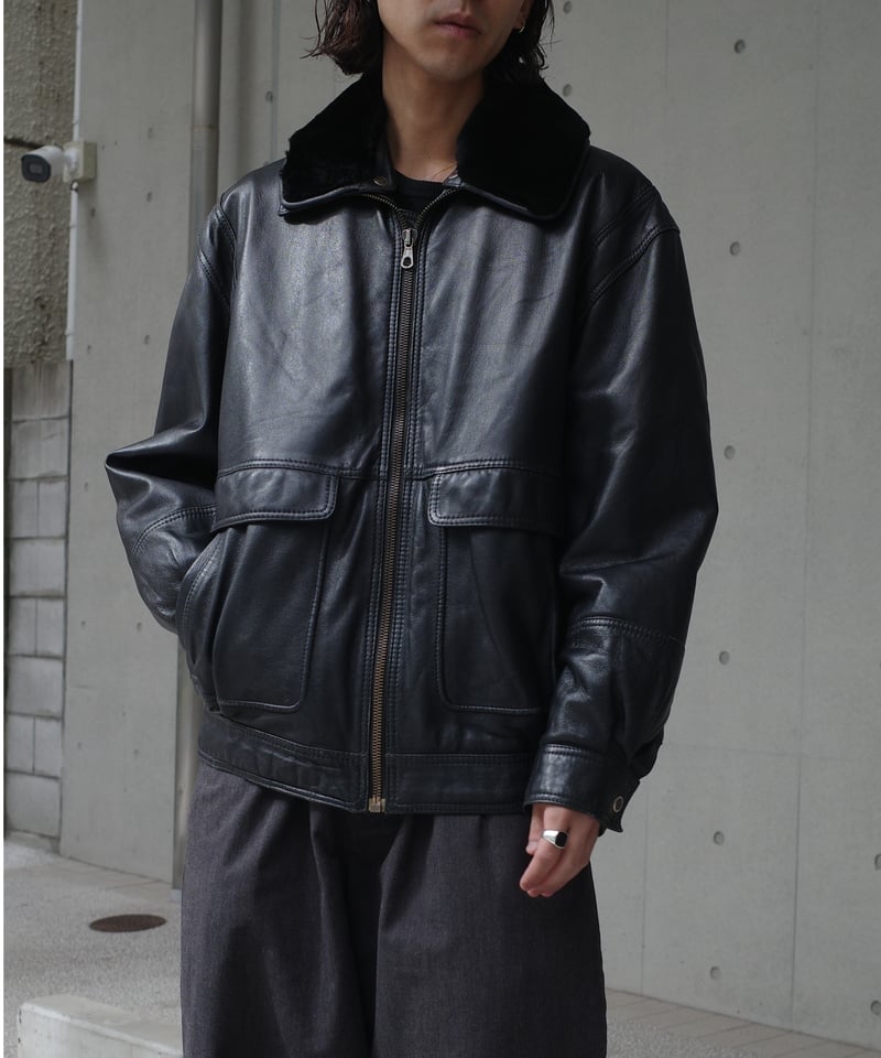 Euro Leather G-1 Jacket -8 | DAMAGEDONE 2nd