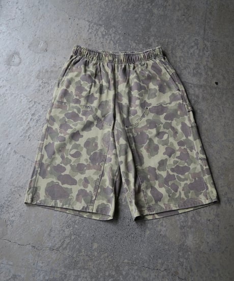 SEABEES Double Knee Camo Easy Shorts