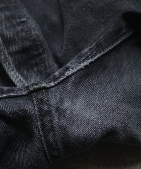 Levi's 501 Black Denim Pants #4