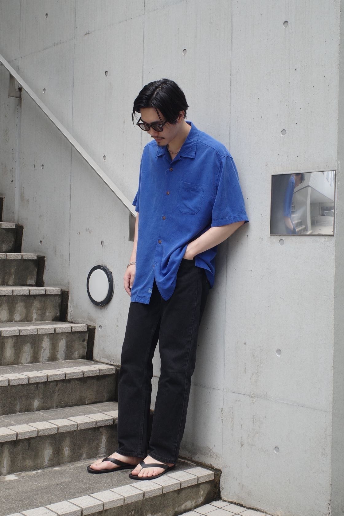 Various S/S Open Collar Shirts -2 | DAMAGEDONE 2nd