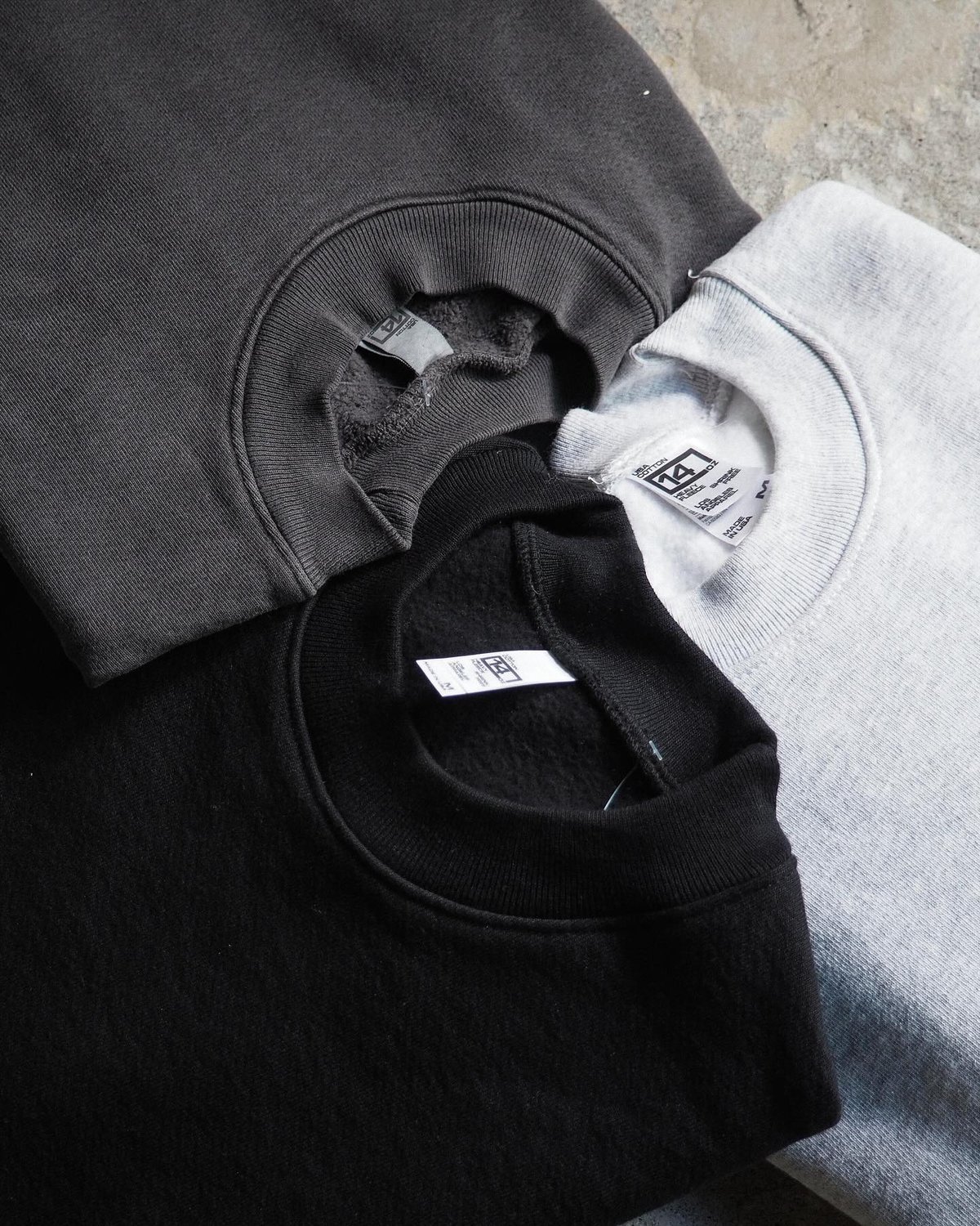 Los Angeles Apparel 14oz Crewneck Sweat Shirt |