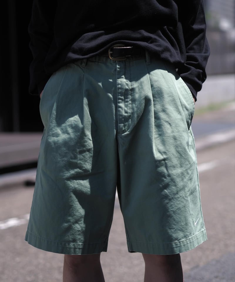 Nike Life Pleated Chino Shorts Pistachio DA