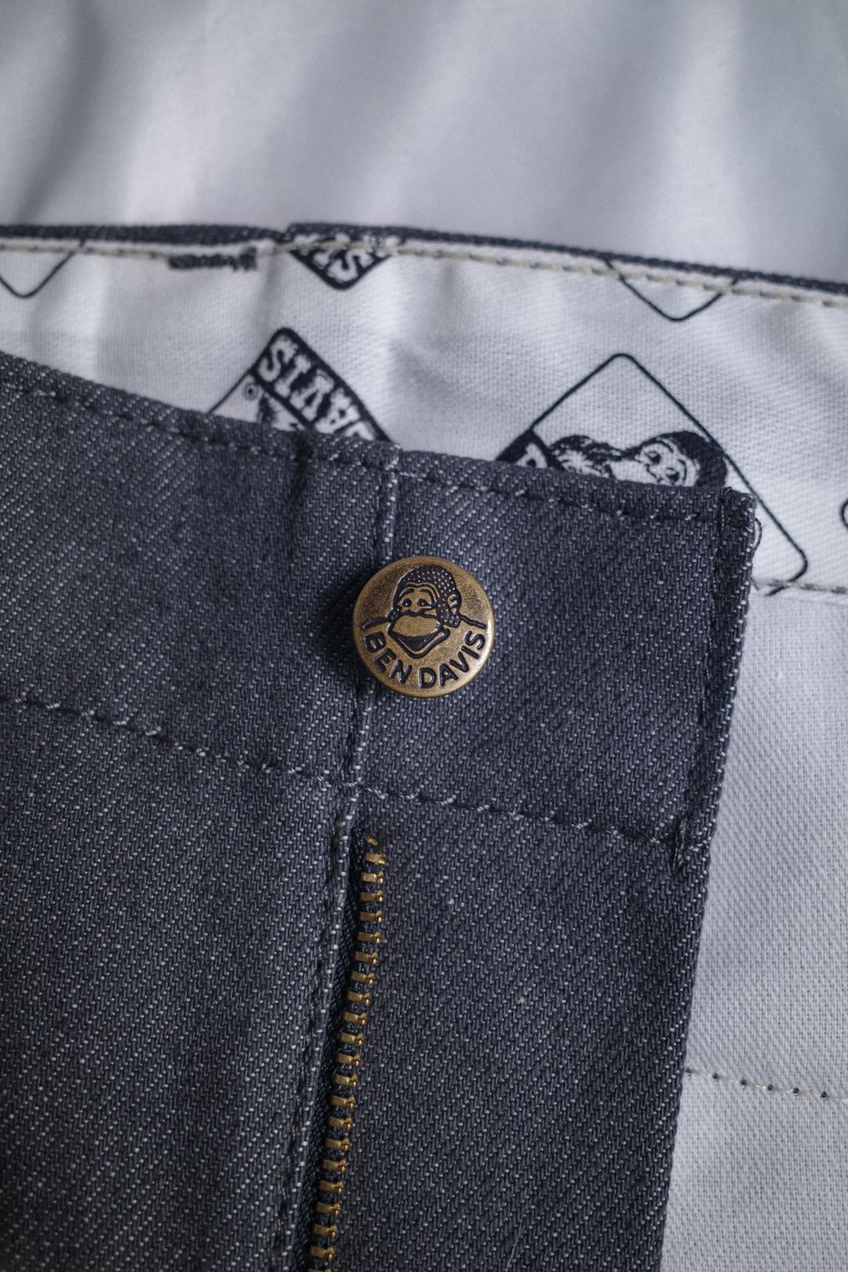Ben Davis Gorilla Cut Denim Pants -Charcoal | D