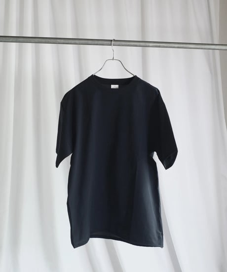 SEABEES Micro Dot Mesh T-Shirts -Greige / Navy