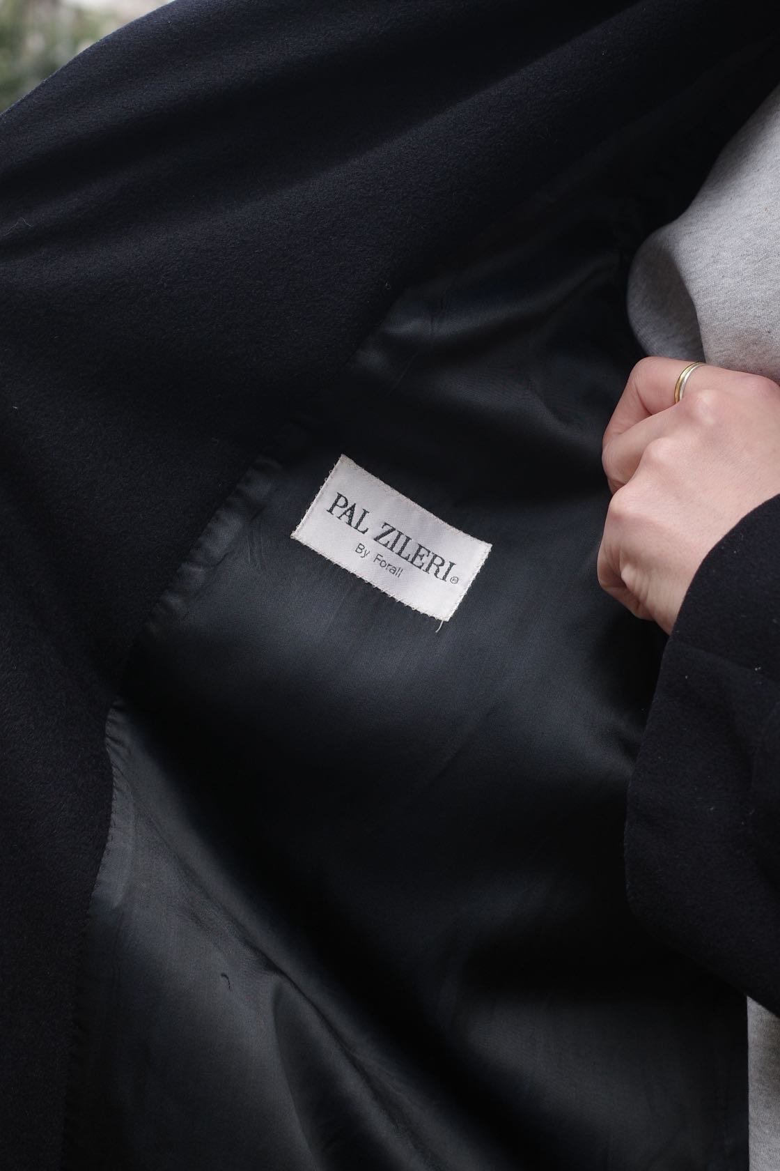 Loro Piana 100% Cashmere Fabric Balmacaan Coat