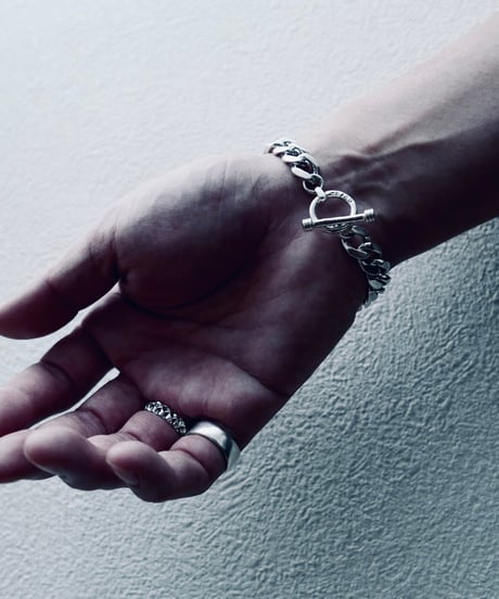 meian sterling silver "mex ID" bracelet