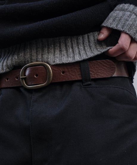 "Made in Asakusa" LEATHER BELT