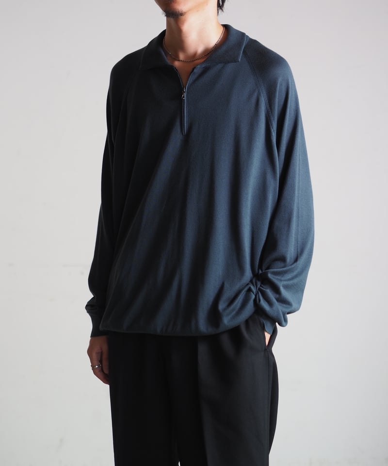 John Smedley Half Zip Knit #17 | DAMAGEDONE 2nd John Smedley Half Zip Knit #17 | DAMAGEDONE 2nd