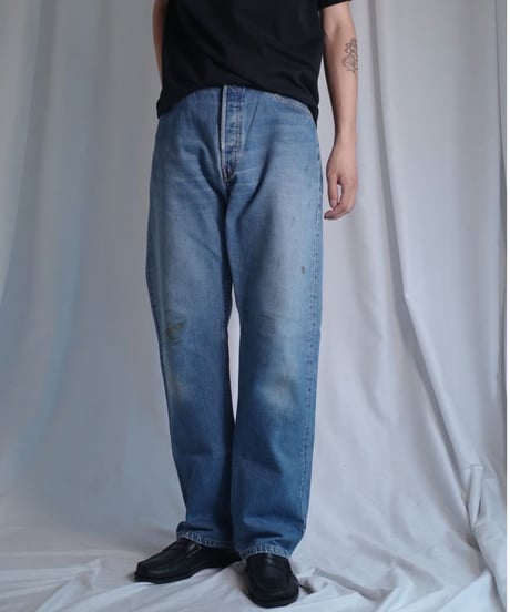 【W32 L30】 europe levi's リーバイス 503 569同型 Levi's(リーバイス) 30th 別注 BIG E 501(R) BLACK L28（デニム