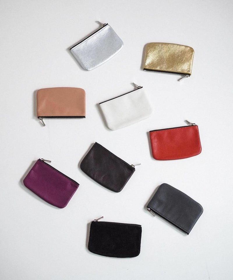 Made in ASAKUSA LEATHER レザースモールウォレット　財布 Made in ASAKUSA” LEATHER SMALL WALLET -BLACK-