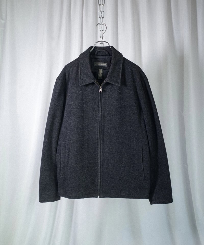BANANA REPUBLIC Wool Cashmere Zip Up Blouson |