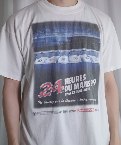 90's 24 Heures Du Mans 99 Photo T-Shirts -3