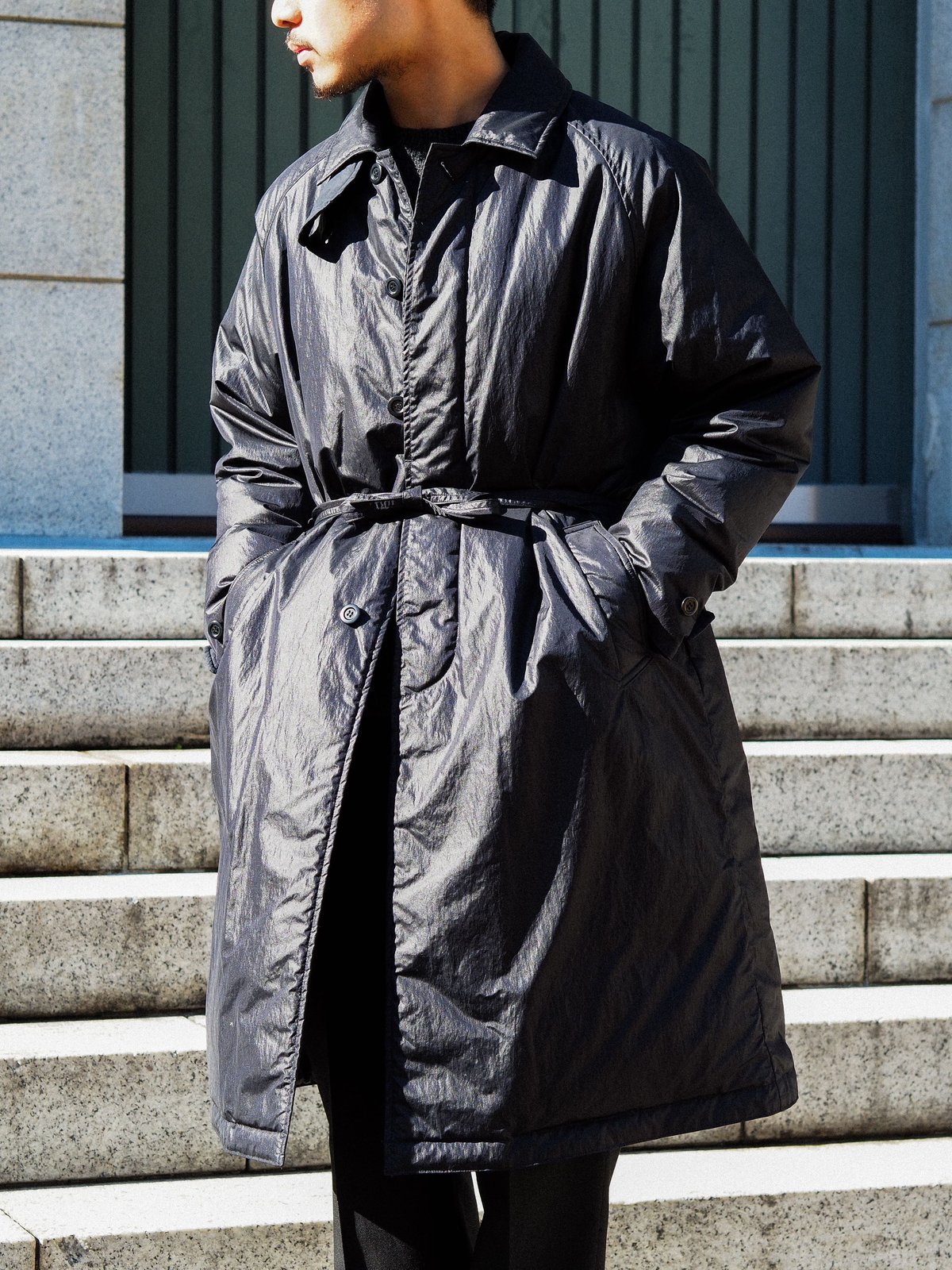 Barbour×Steven AlanQUILT JACKET 42 Barbour × Steven Alan＞ QUILT JACKET