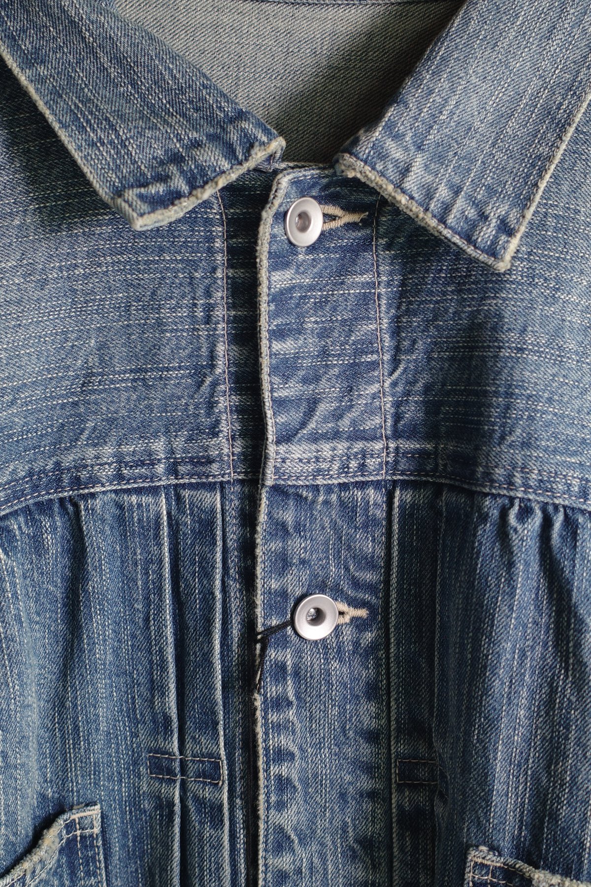 【Porter Claasic】 STEINBECK DENIM JACKET Porter Classic Steinbeck Denim Jacket -Blue | D