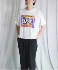 Various White Design Tee -21