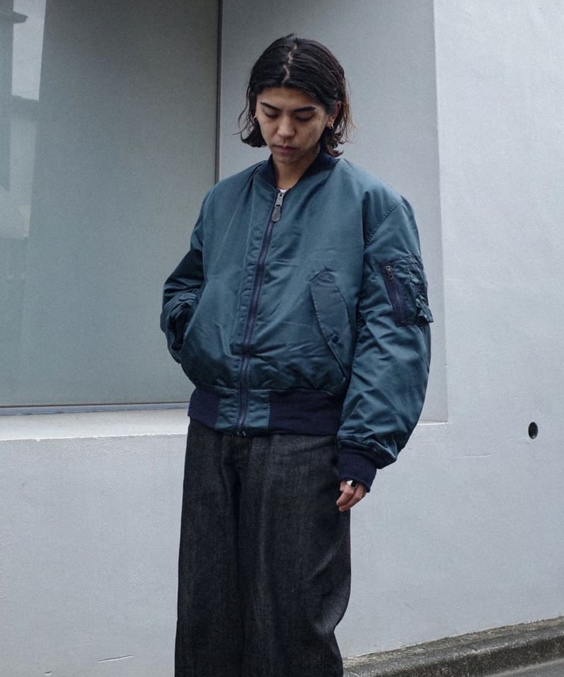 DEADSTOCK GREENBRIER MA-1 FLIGHT JACKET | DAMAG