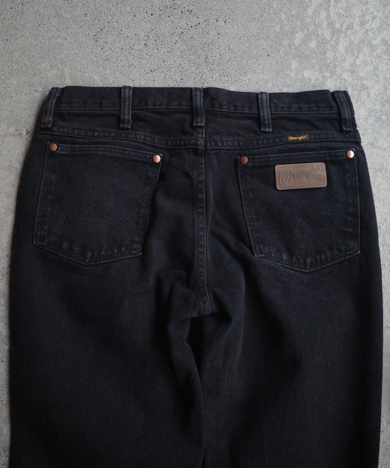 【美品】Wrangler × DAMAGEDONE テーパード 黒　40/29 Wrangler Black Denim Pants -6 | DAMAGEDONE 2nd