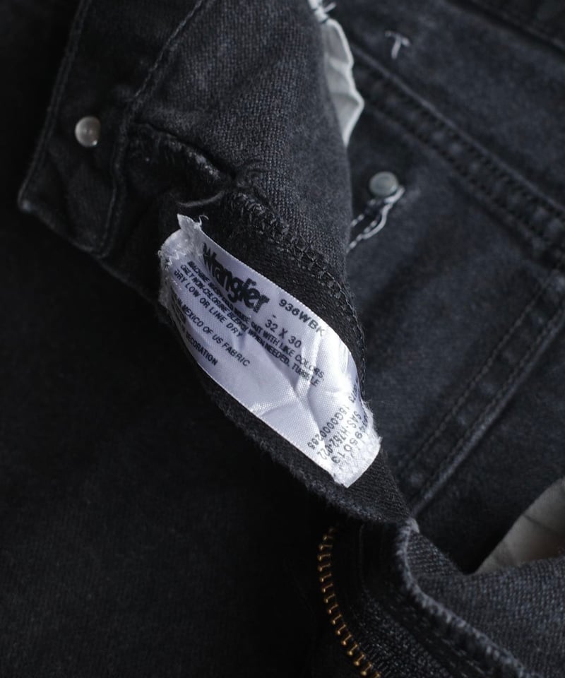 Wrangler Black Denim Pants -6 | DAMAGEDONE 2nd