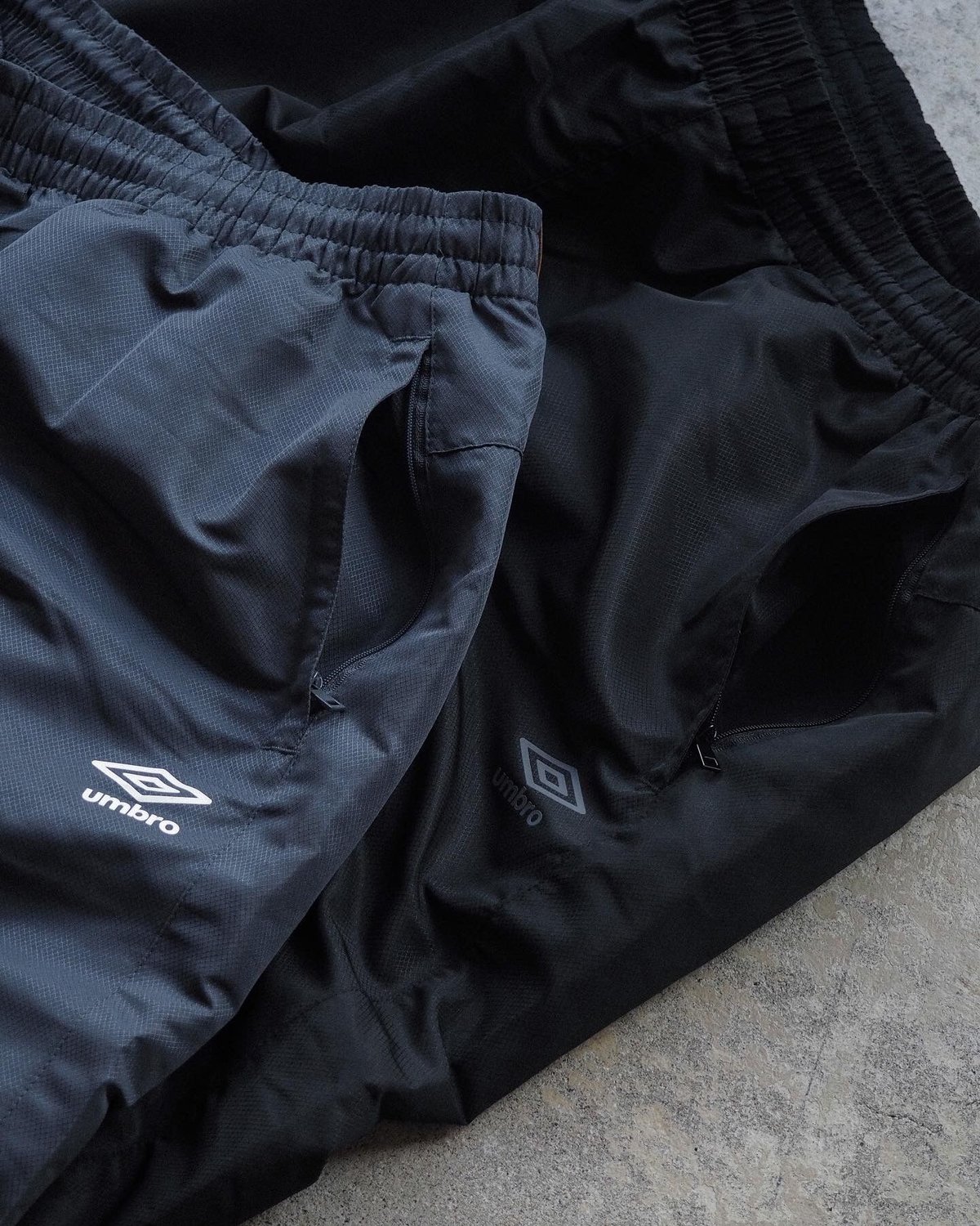 umbro nylon track pants | DAMAGEDONE 2nd