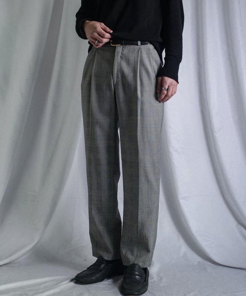 90s Burberrys Pleats Slacks -1 | DAMAGEDONE 2nd