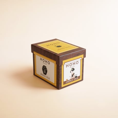 【お試しにも】 焙じ茶BOX -カステラと焙じ茶Teabag2種セット【HOHO HOJICHA】