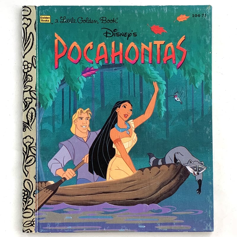 a Little Golden Book WALT DISNEY'S POCAHONTAS |