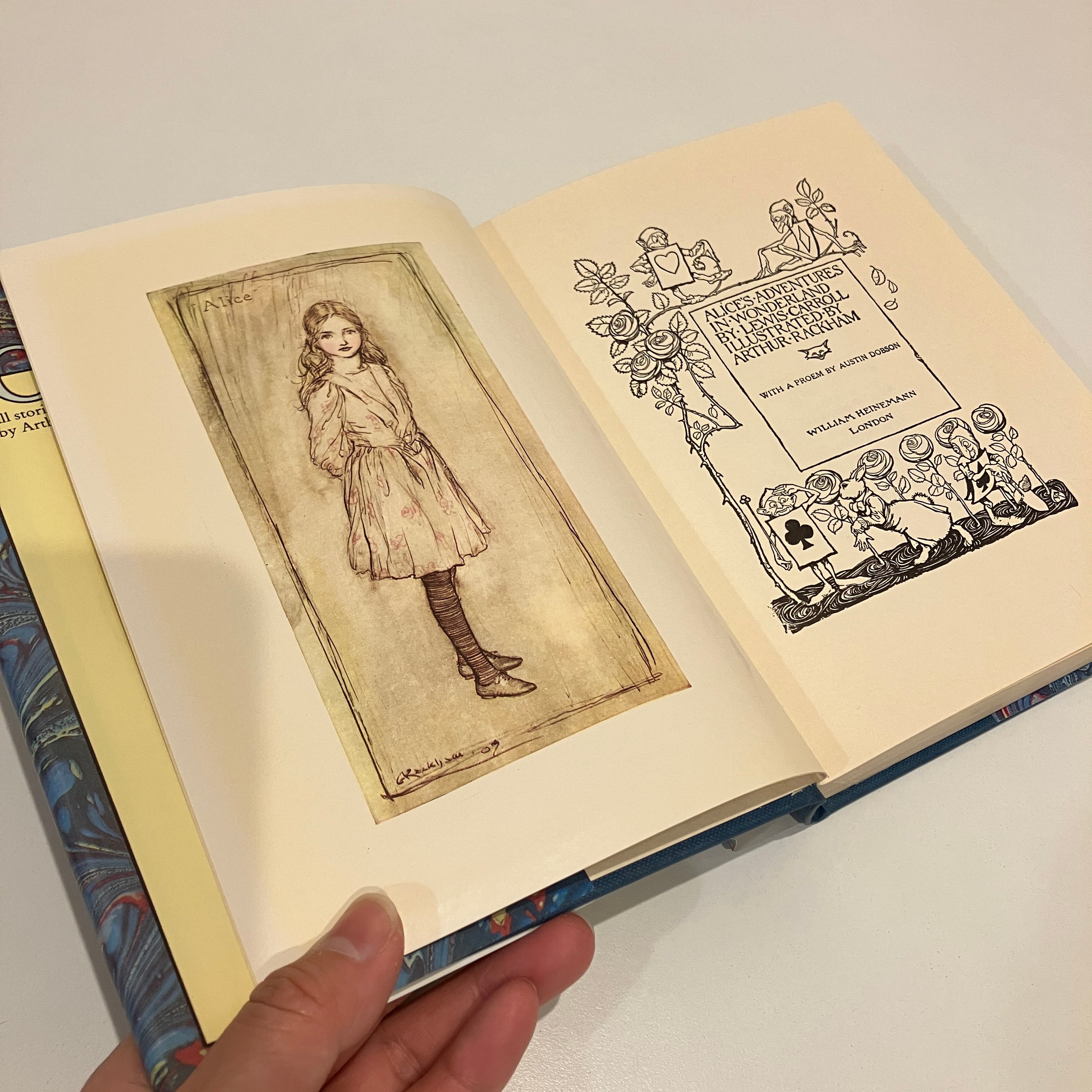 アーサー・ラッカムの不思議の国のアリス「ALICE'S ADVENTURES IN WONDE