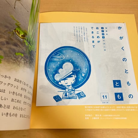 月刊かがくのとも「たんぼにできたわらのいえ」