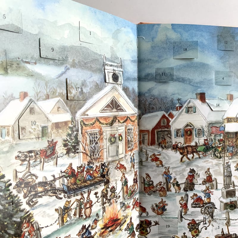 ターシャ・テューダーのクリスマス アドベントカレンダー | まなみ古書店 