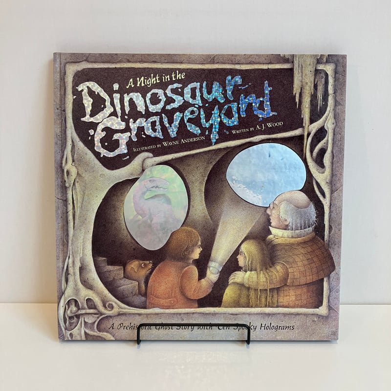 ホログラムしかけ絵本 A Night in the Dinosaur Graveyard |